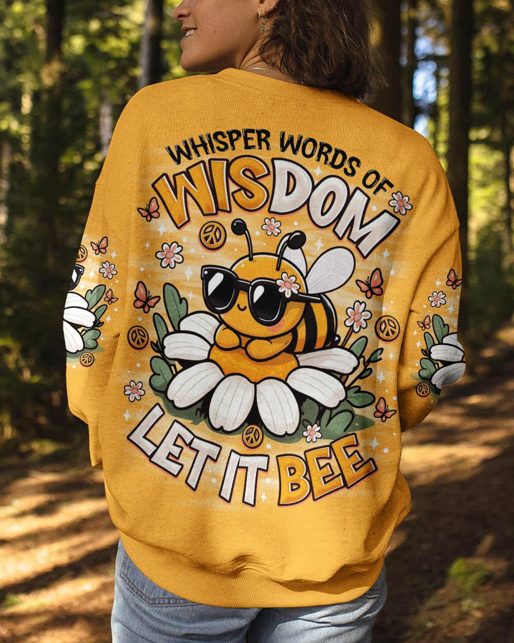 WHISPER WORDS OF WISDOM LET IT BEE ALL OVER PRINT  - TLNO1710251