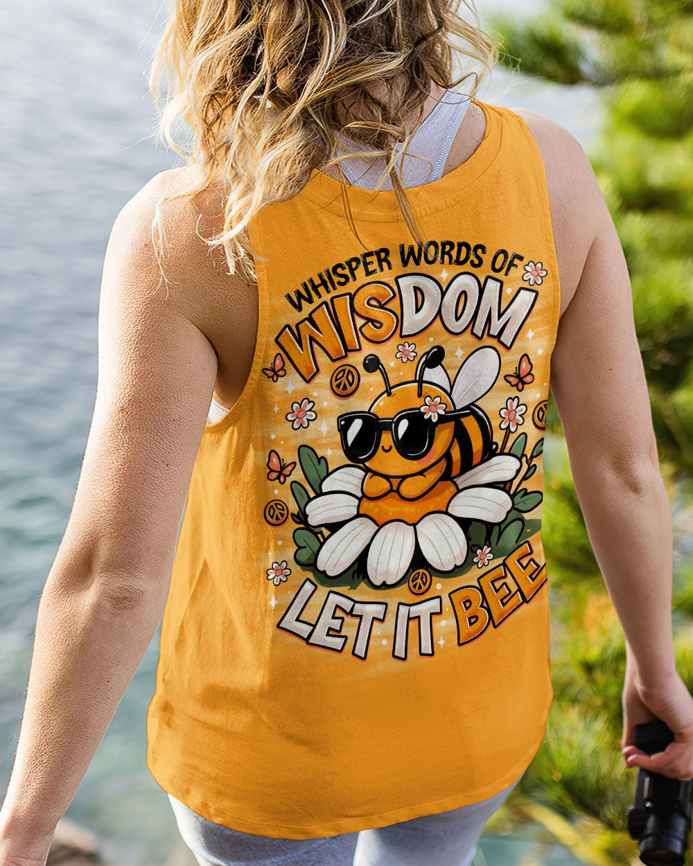 WHISPER WORDS OF WISDOM LET IT BEE ALL OVER PRINT  - TLNO1710251