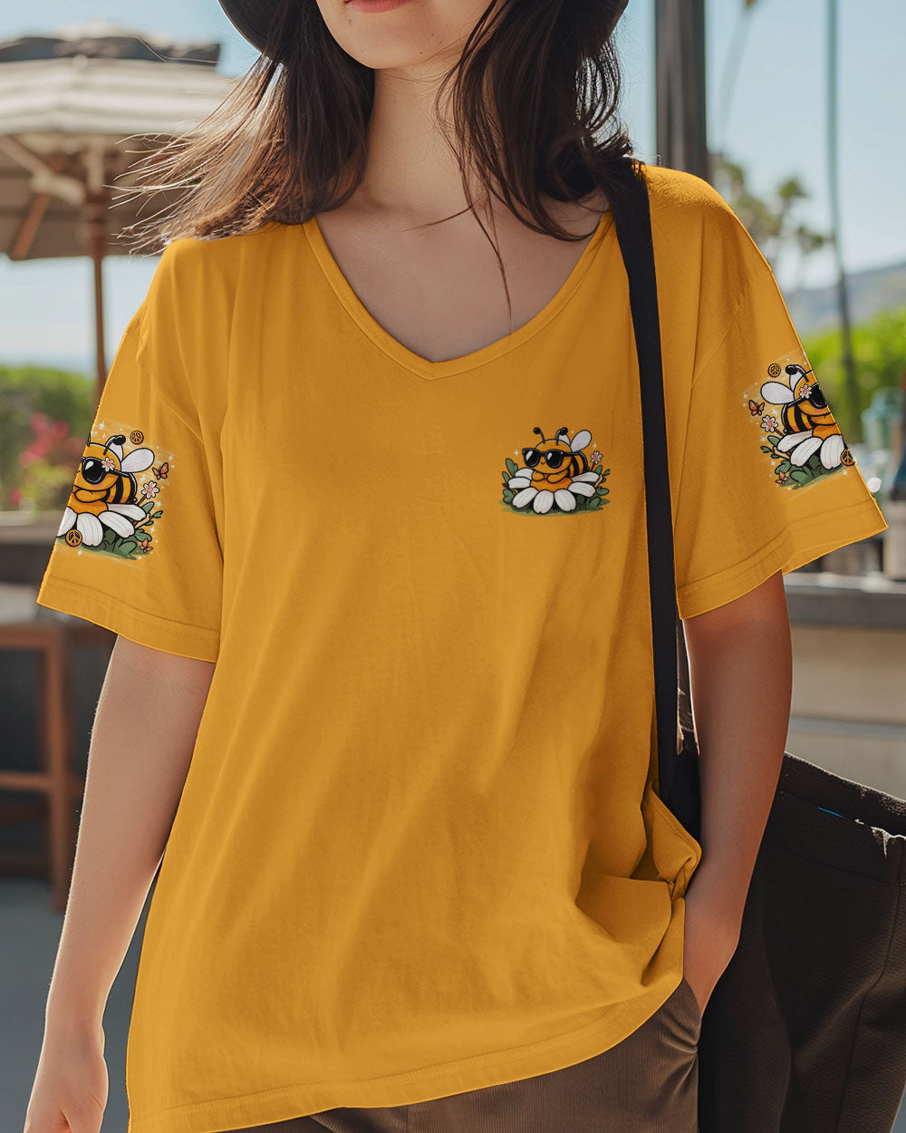JUST BREATHE BEE ALL OVER PRINT - TLNO1609252