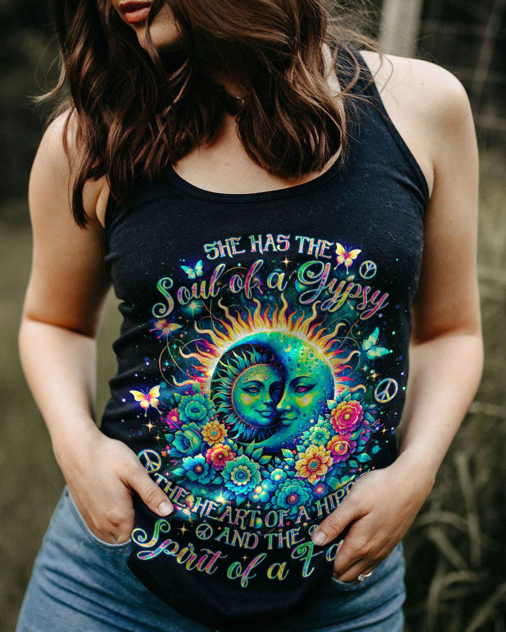SPIRIT OF A FAIRY SUN MOON ALL OVER PRINT - TLNO1801242