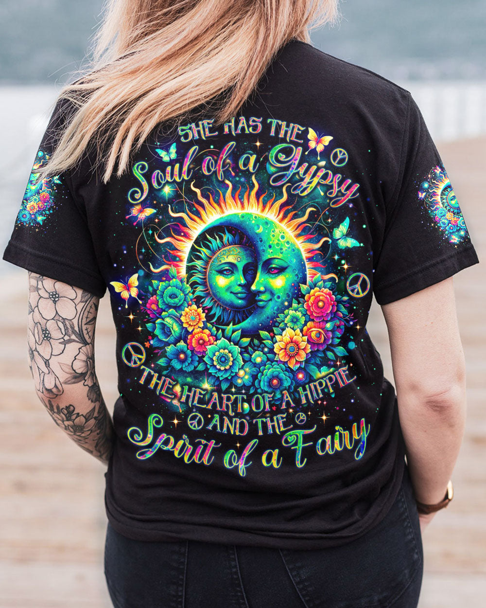 SPIRIT OF A FAIRY SUN MOON ALL OVER PRINT - TLNO1801242