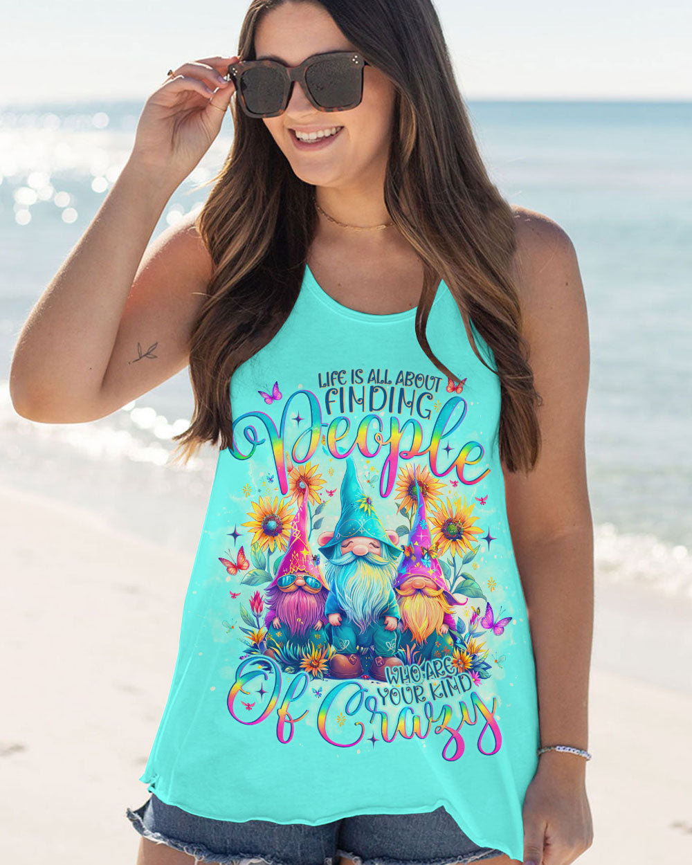 YOUR KIND OF CRAZY GNOME ALL OVER PRINT - TLNO1803241