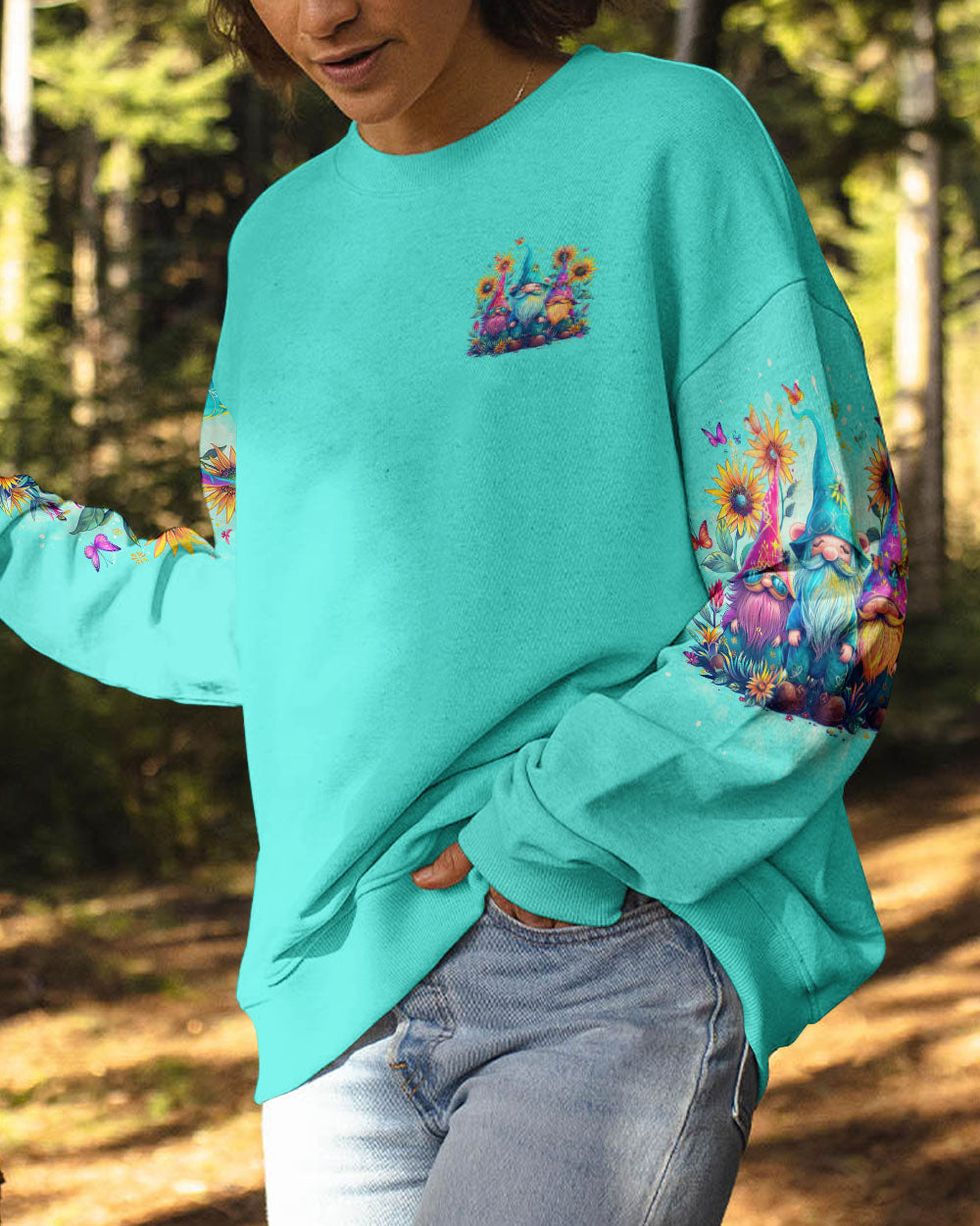 YOUR KIND OF CRAZY GNOME ALL OVER PRINT - TLNO1803241