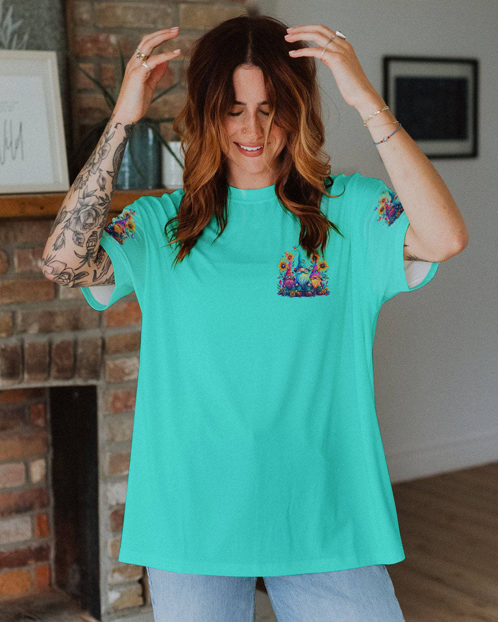 YOUR KIND OF CRAZY GNOME ALL OVER PRINT - TLNO1803241