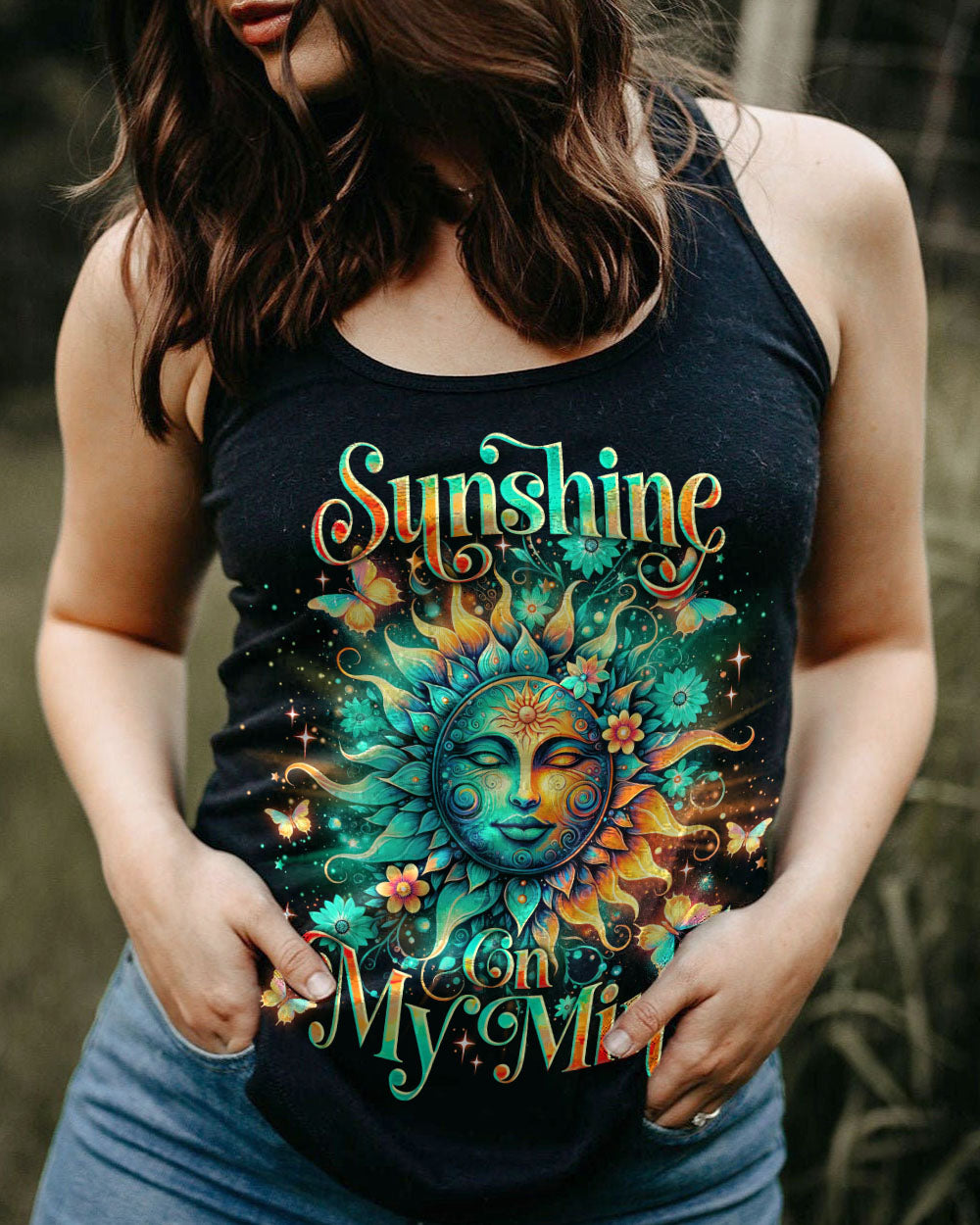 SUNSHINE ON MY MIND SUN ALL OVER PRINT - TLNO1901242