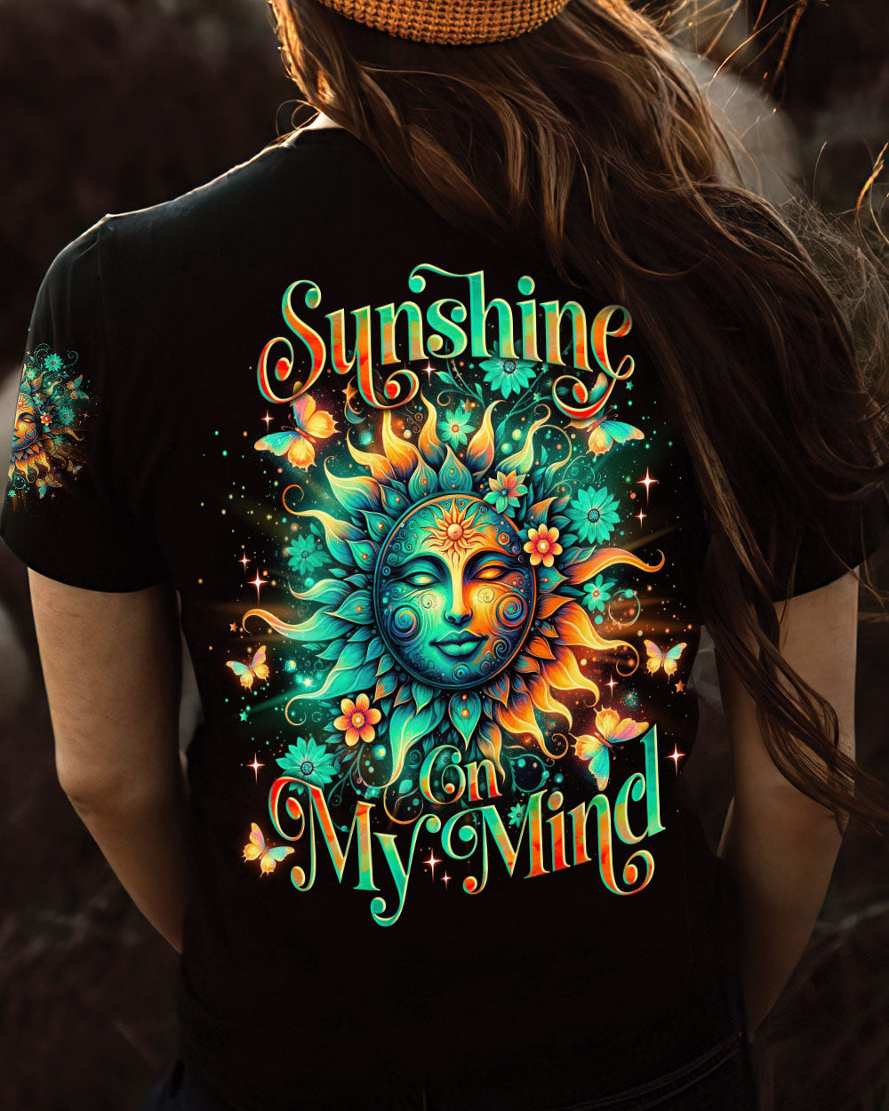 SUNSHINE ON MY MIND SUN ALL OVER PRINT - TLNO1901242