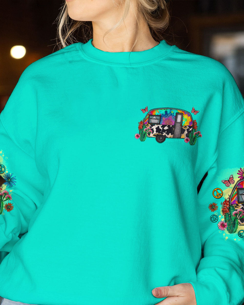 JUST A GIRL WITH A GYPSY SOUL ALL OVER PRINT - TLNO1907231