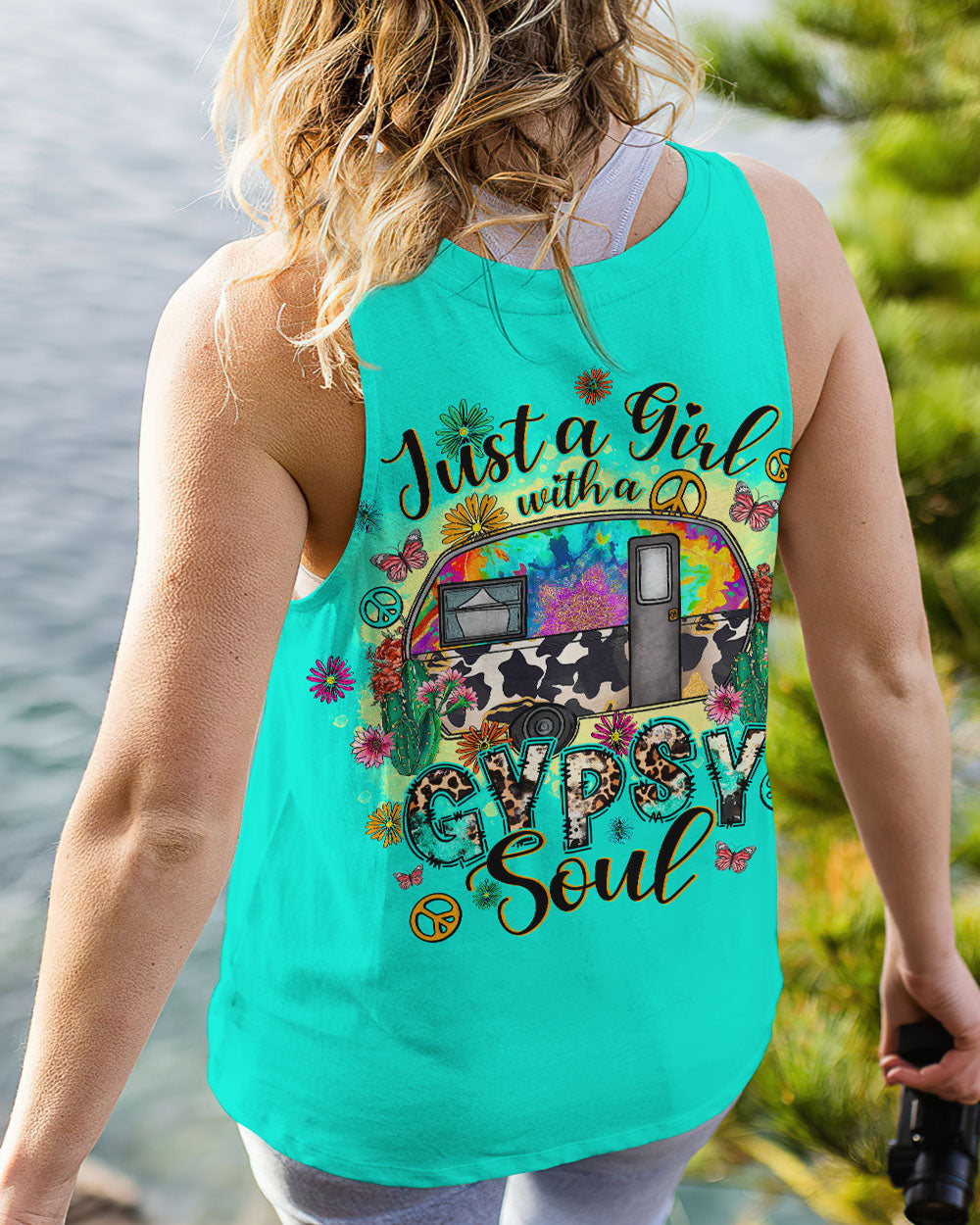 JUST A GIRL WITH A GYPSY SOUL ALL OVER PRINT - TLNO1907231