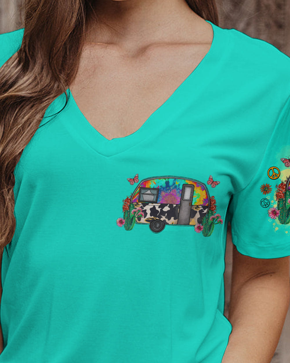 JUST A GIRL WITH A GYPSY SOUL ALL OVER PRINT - TLNO1907231