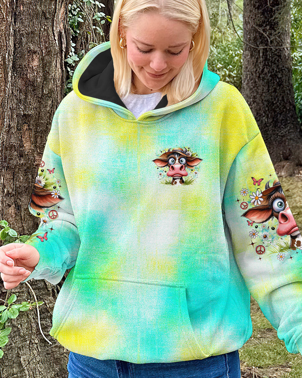 ONE CRAZY HEIFER ALL OVER PRINT - TLNO1908251