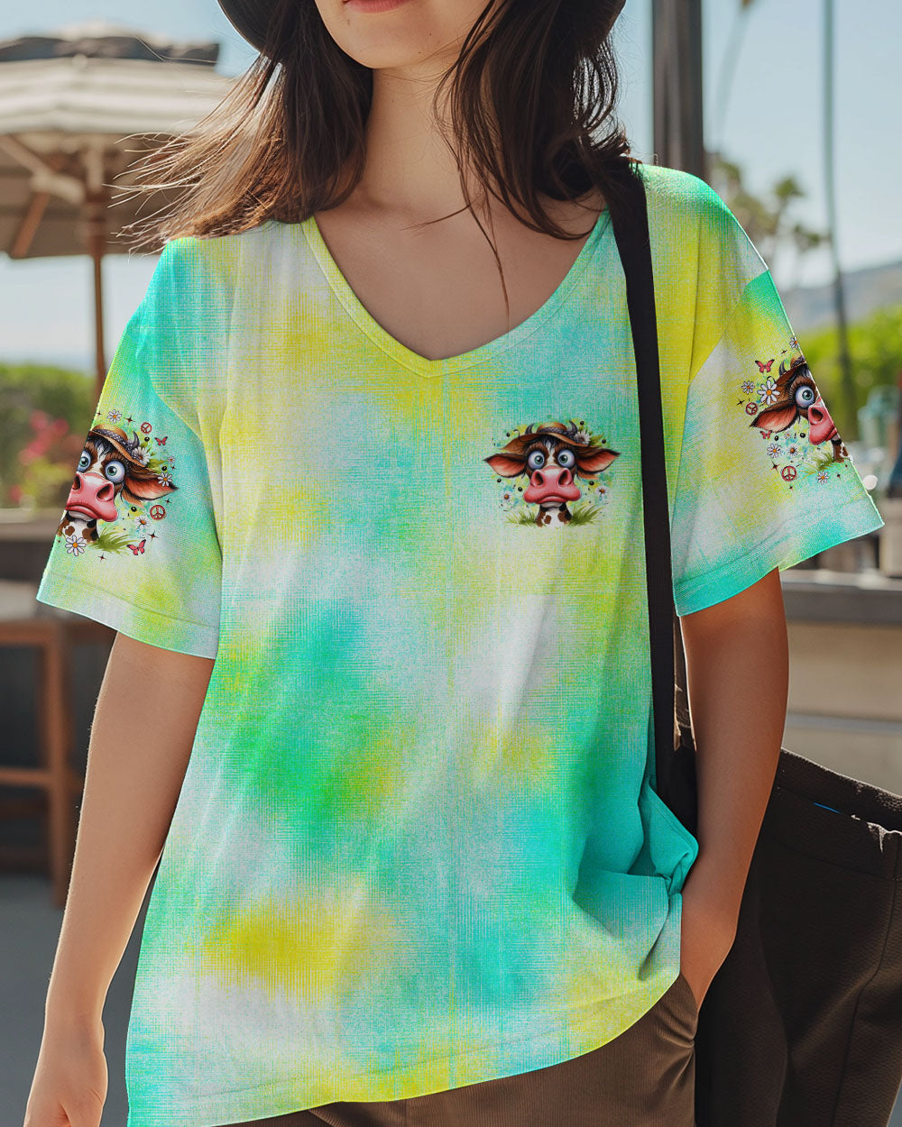 ONE CRAZY HEIFER ALL OVER PRINT - TLNO1908251