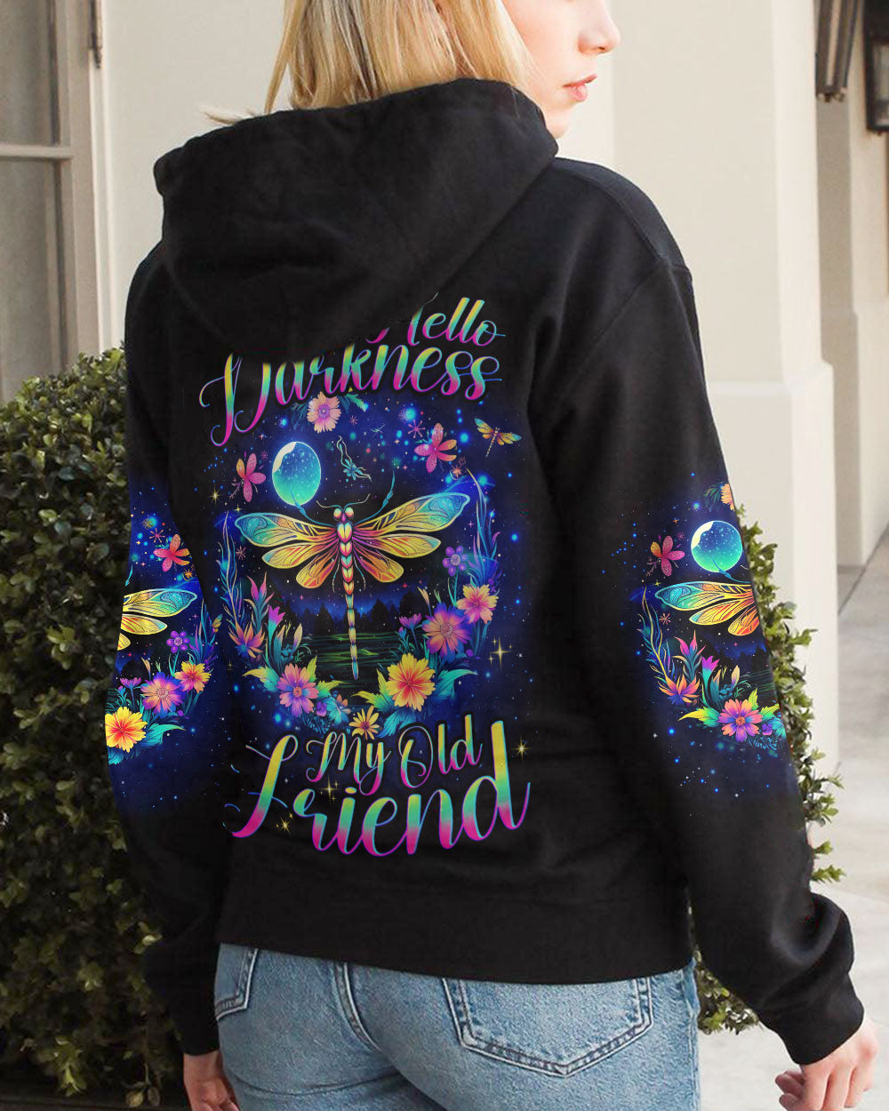 HELLO DARKNESS MY OLD FRIEND DRAGONFLY ALL OVER PRINT - TLNO1912231