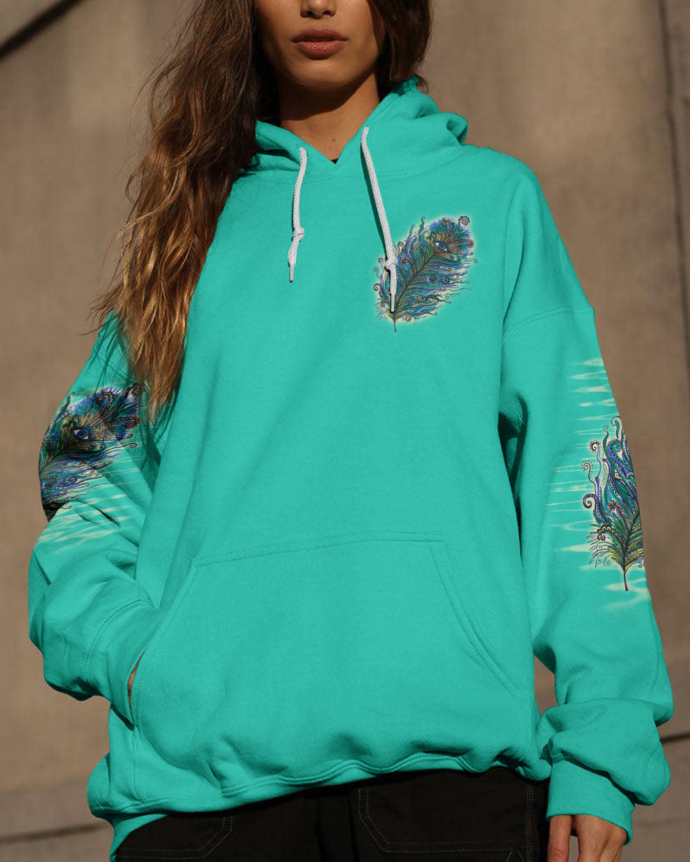 WILD HEART GYPSY SOUL FEATHER ALL OVER PRINT - TLNO2006231