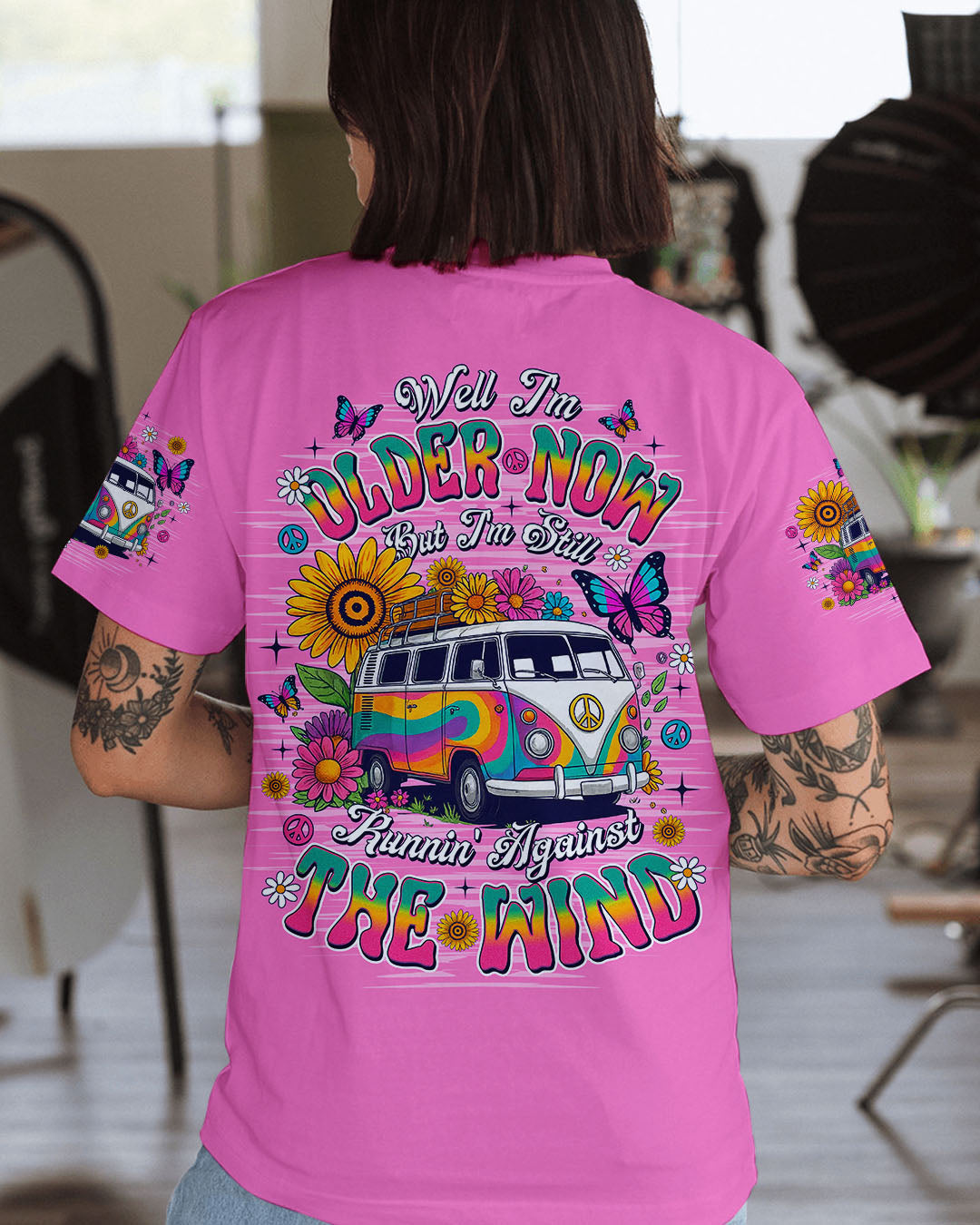 RUNNING AGAINST THE WIND BUS ALL OVER PRINT - TLNO2011251