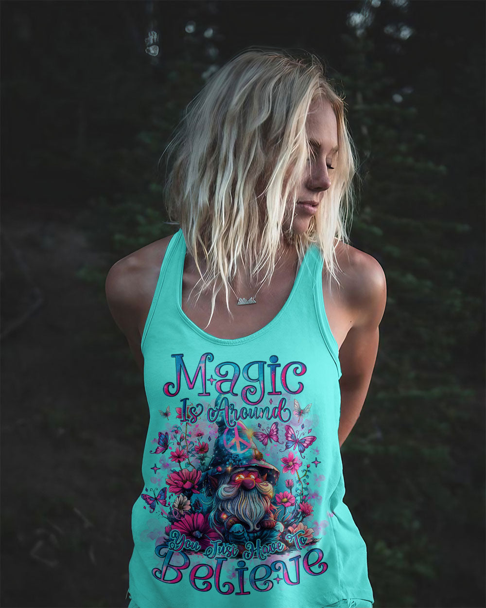 MAGIC IS ALL AROUND GNOME ALL OVER PRINT - TLNO2103242