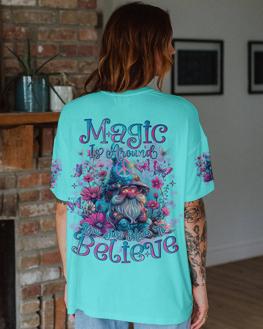 MAGIC IS ALL AROUND GNOME ALL OVER PRINT - TLNO2103242