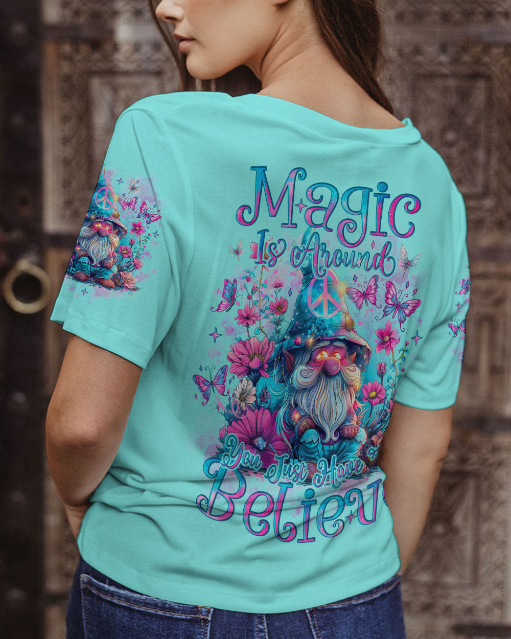 MAGIC IS ALL AROUND GNOME ALL OVER PRINT - TLNO2103242