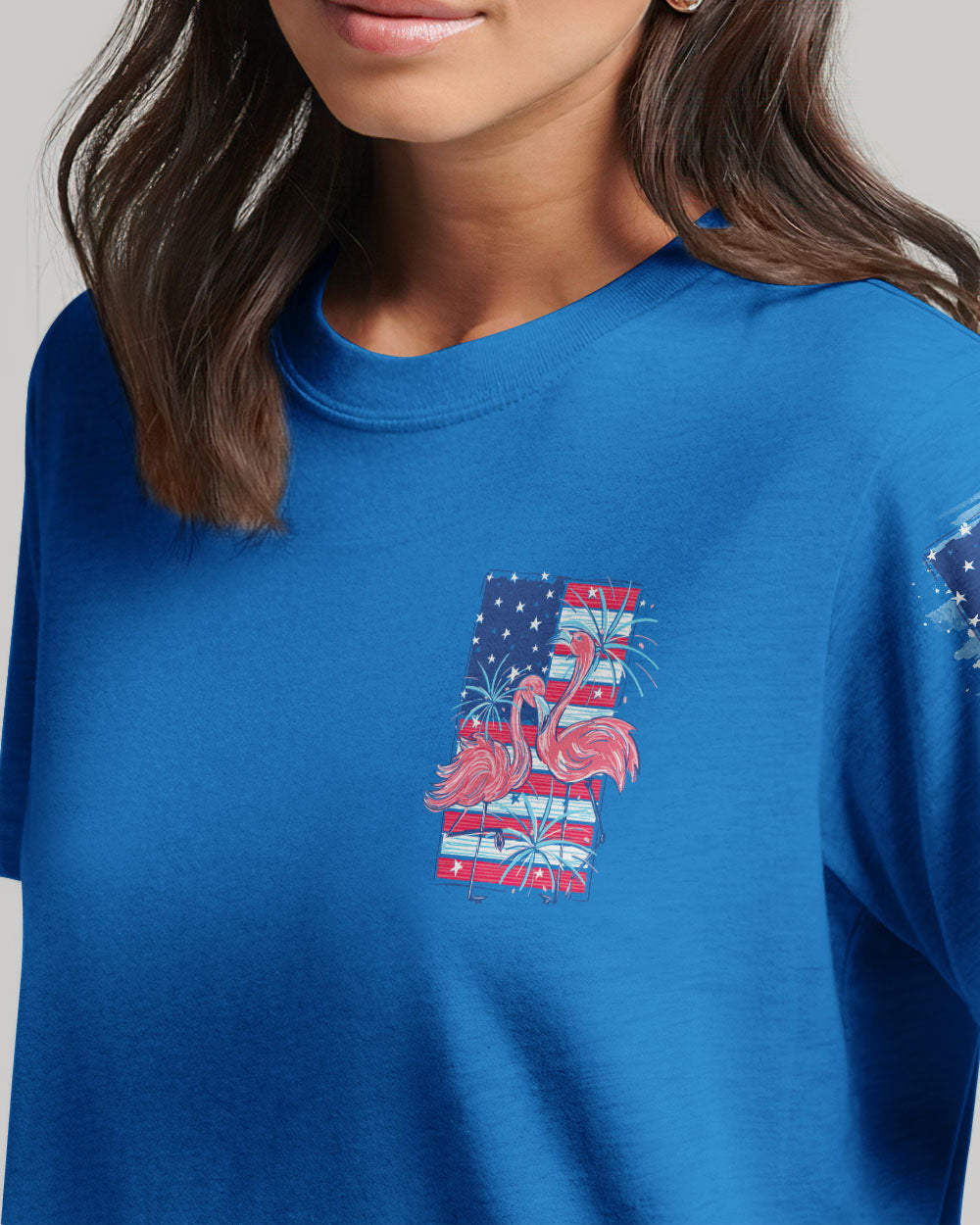 UNITED WE STAND FLAMINGO INDEPENDENCE DAY ALL OVER PRINT - TLNO2105243