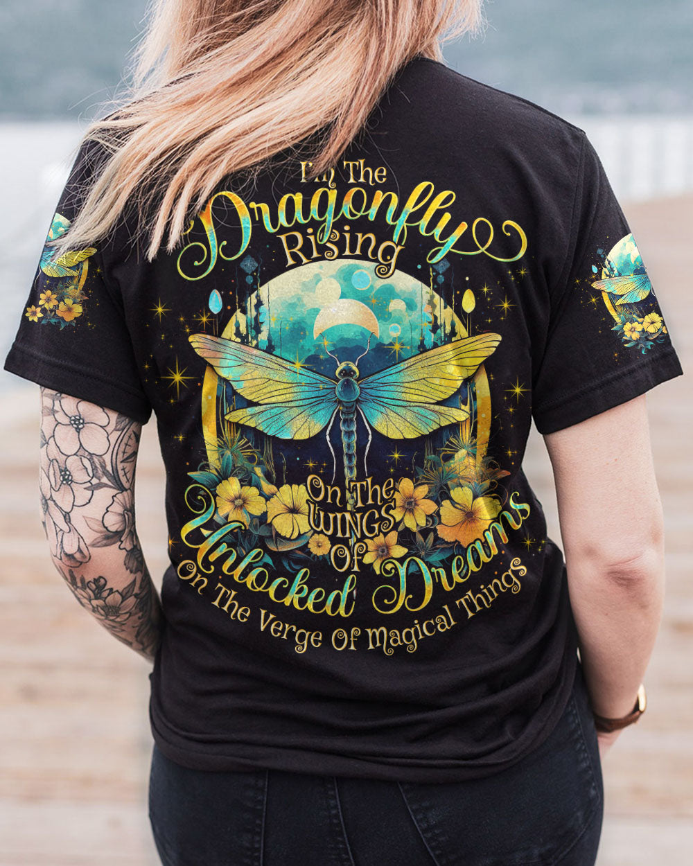 I AM THE DRAGONFLY RISING ALL OVER PRINT - TLNO2107232