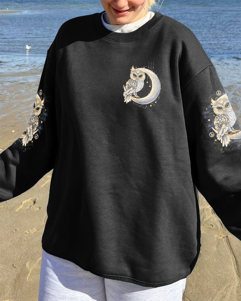YOU MAY SAY I'M A DREAMER OWL MOON ALL OVER PRINT   - TLNO2108251