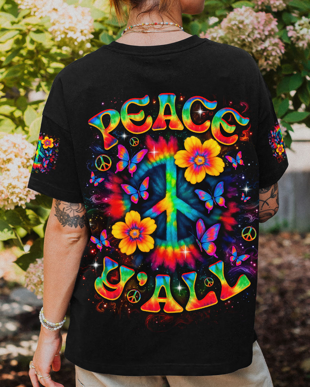 PEACE Y'ALL ALL OVER PRINT - TLNO2205252