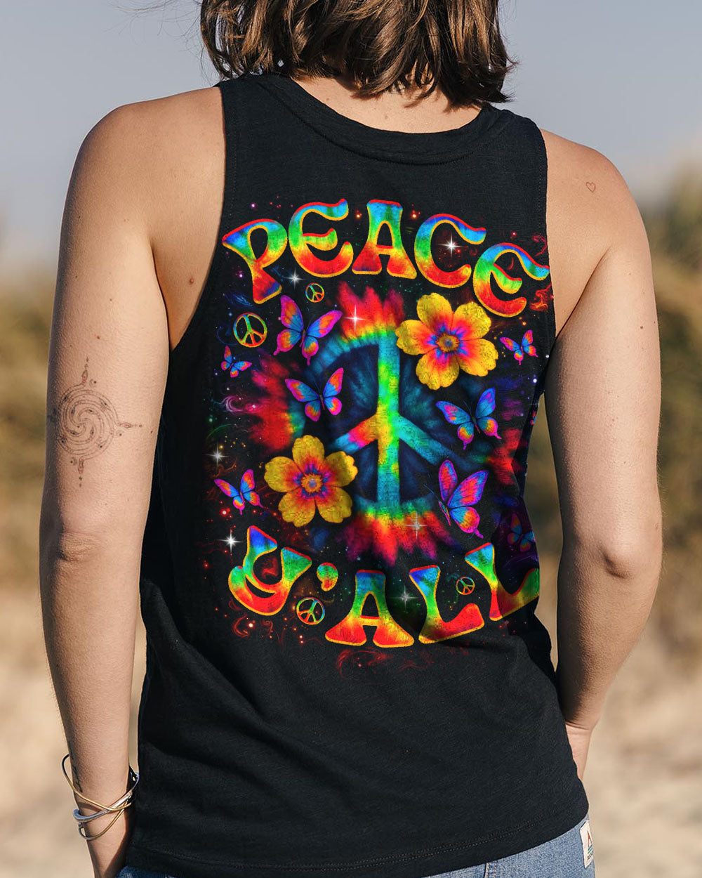 PEACE Y'ALL ALL OVER PRINT - TLNO2205252