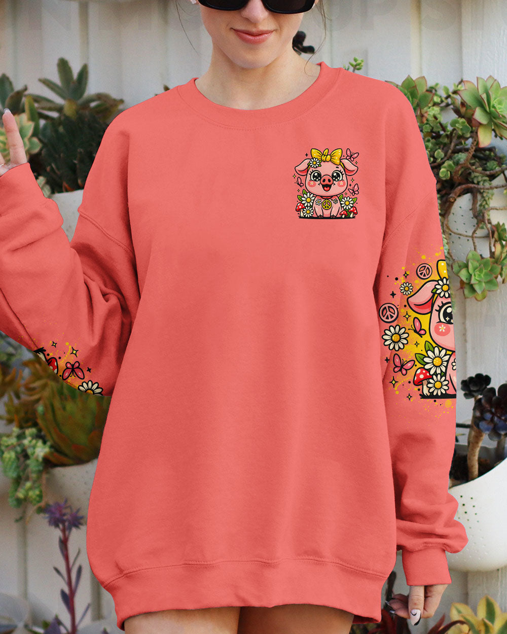 I'M NOT FAT I'M JUST SO FREAKIN SEXY IT OVERFLOWS PIG ALL OVER PRINT - TLNO2208251