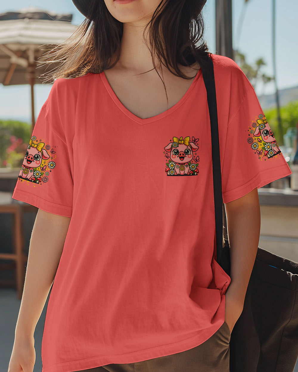 I'M NOT FAT I'M JUST SO FREAKIN SEXY IT OVERFLOWS PIG ALL OVER PRINT - TLNO2208251