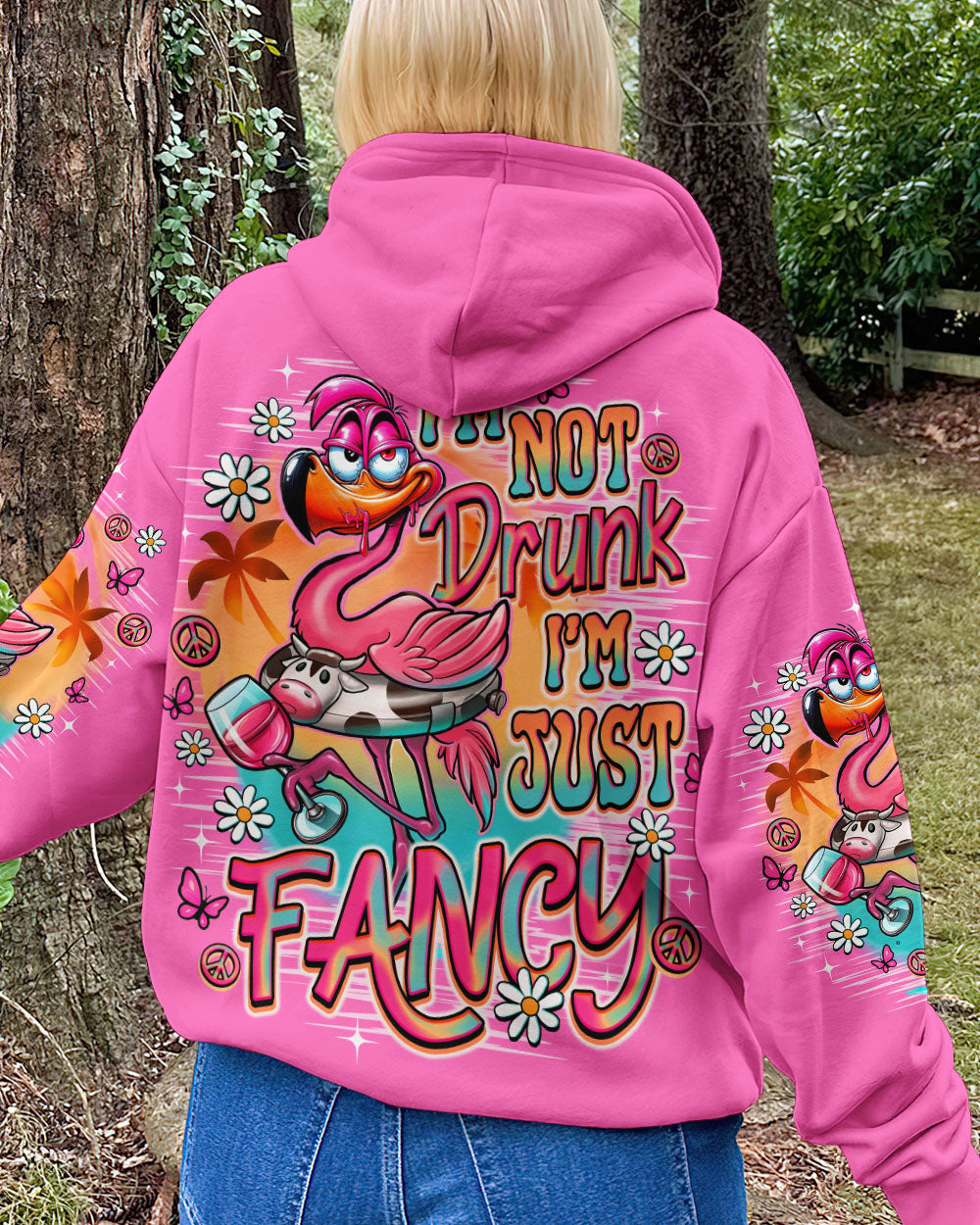 I'M JUST FANCY FLAMINGO ALL OVER PRINT - TLNO2209251