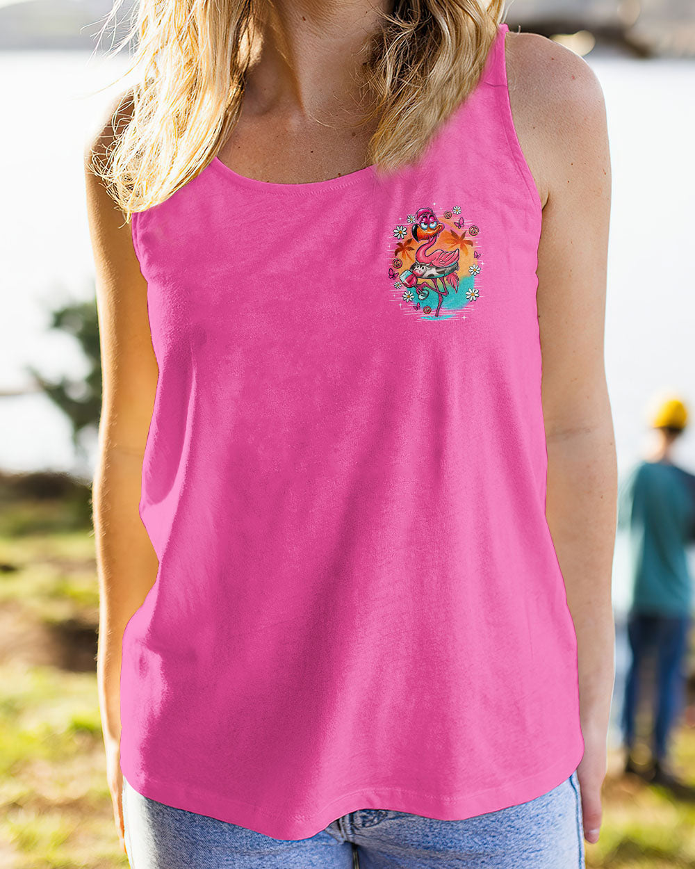 I'M JUST FANCY FLAMINGO ALL OVER PRINT - TLNO2209251