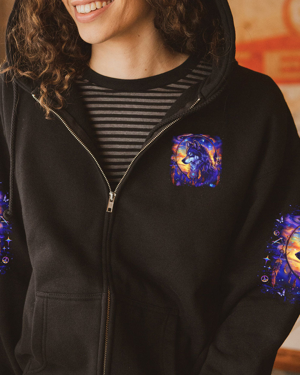 SPIRIT OF A WOLF ALL OVER PRINT - TLNO2306251