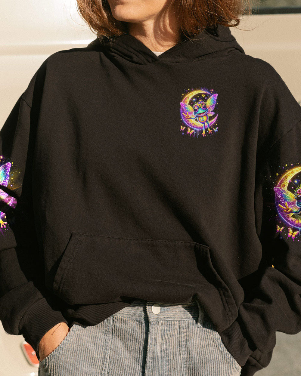 BE KIND MOON FROG ALL OVER PRINT - TLNO2401241