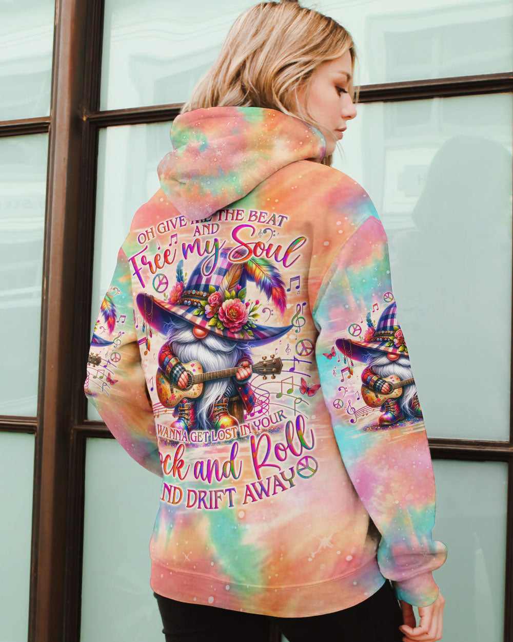 GIVE ME THE BEAT GUITAR GNOME ALL OVER PRINT - TLNO2404242