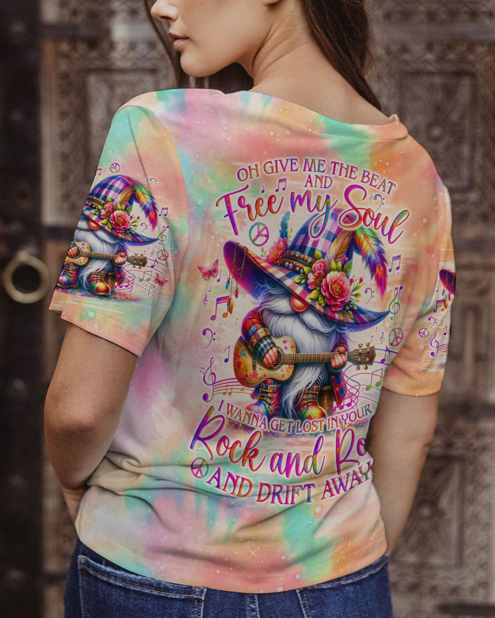 GIVE ME THE BEAT GUITAR GNOME ALL OVER PRINT - TLNO2404242