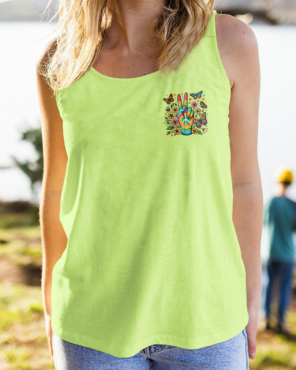 PEACE LOVE FAITH ALL OVER PRINT - TLNO2407242