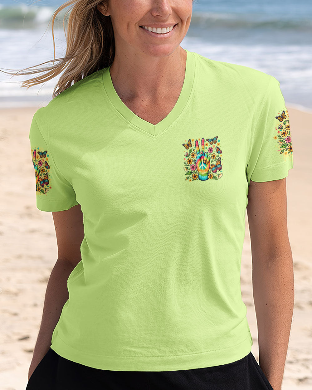 PEACE LOVE FAITH ALL OVER PRINT - TLNO2407242