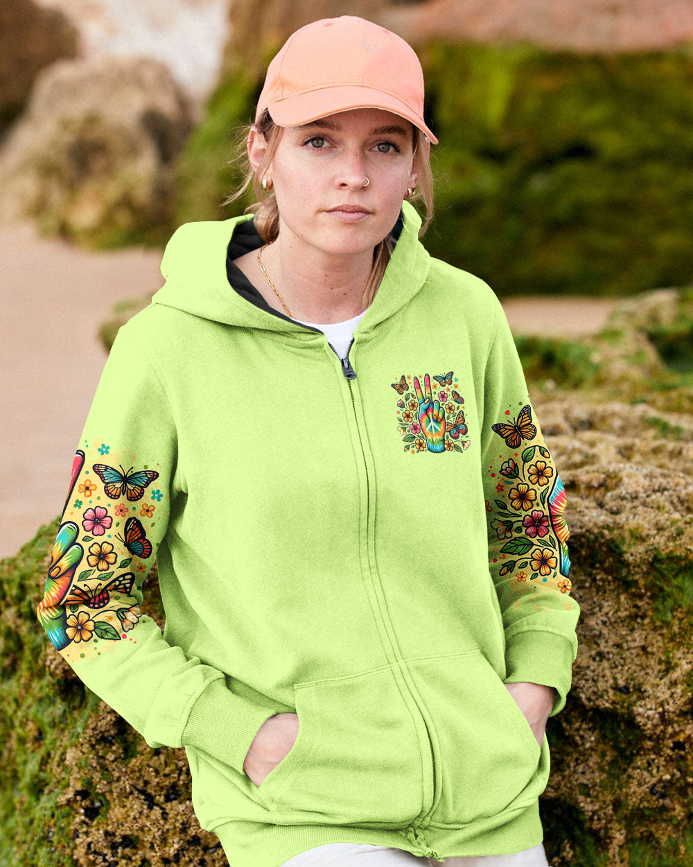 PEACE LOVE FAITH ALL OVER PRINT - TLNO2407242
