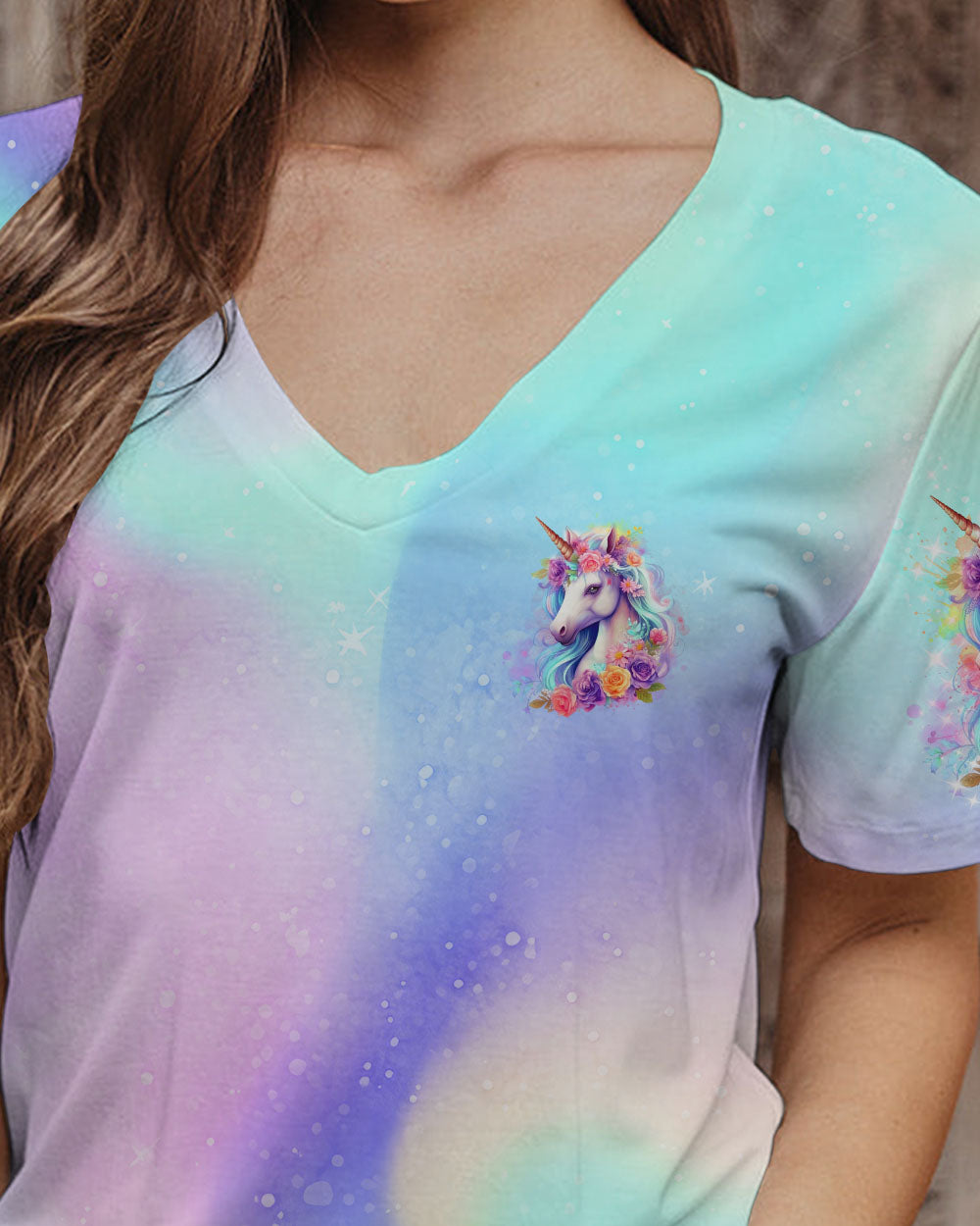 UNICORN KISSES MAGICAL WISHES ALL OVER PRINT - TLNO2501241