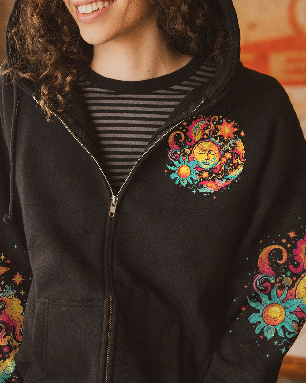 LIVE BY THE SUN COLORFUL ALL OVER PRINT - TLNO2505232