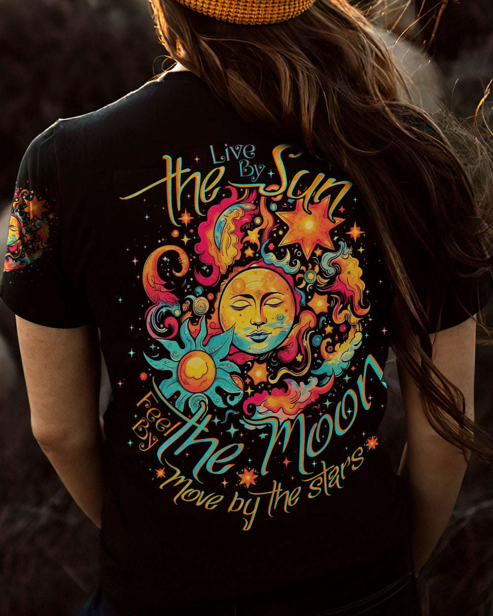 LIVE BY THE SUN COLORFUL ALL OVER PRINT - TLNO2505232