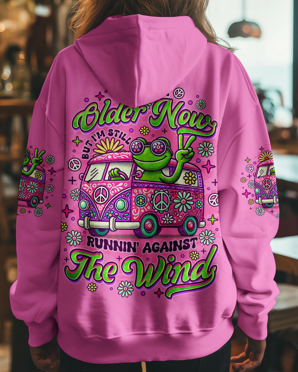 RUNNING AGAINST THE WIND FROG BUS ALL OVER PRINT - TLNO2509241