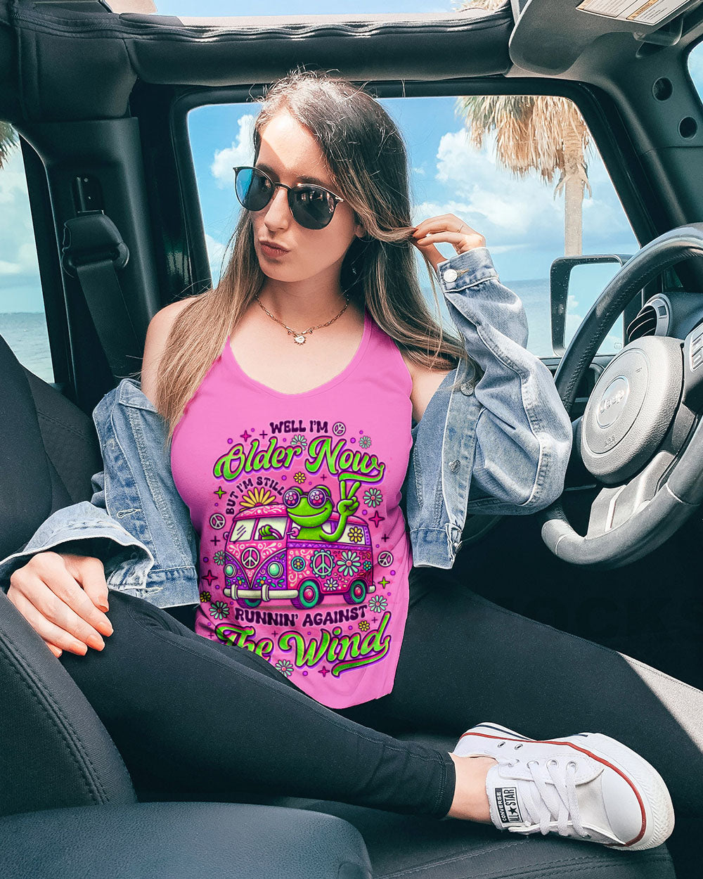 RUNNING AGAINST THE WIND FROG BUS ALL OVER PRINT - TLNO2509241