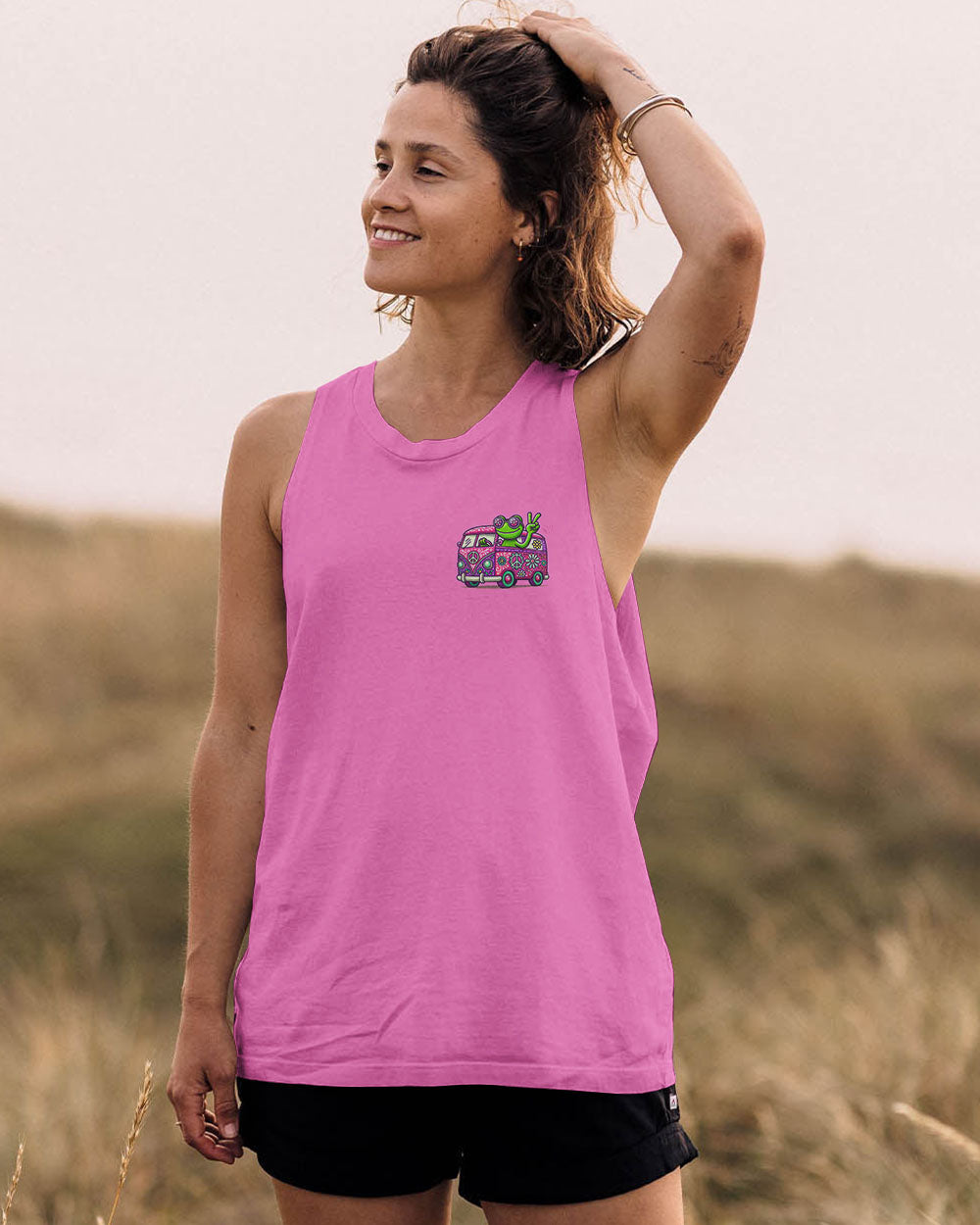 RUNNING AGAINST THE WIND FROG BUS ALL OVER PRINT - TLNO2509241