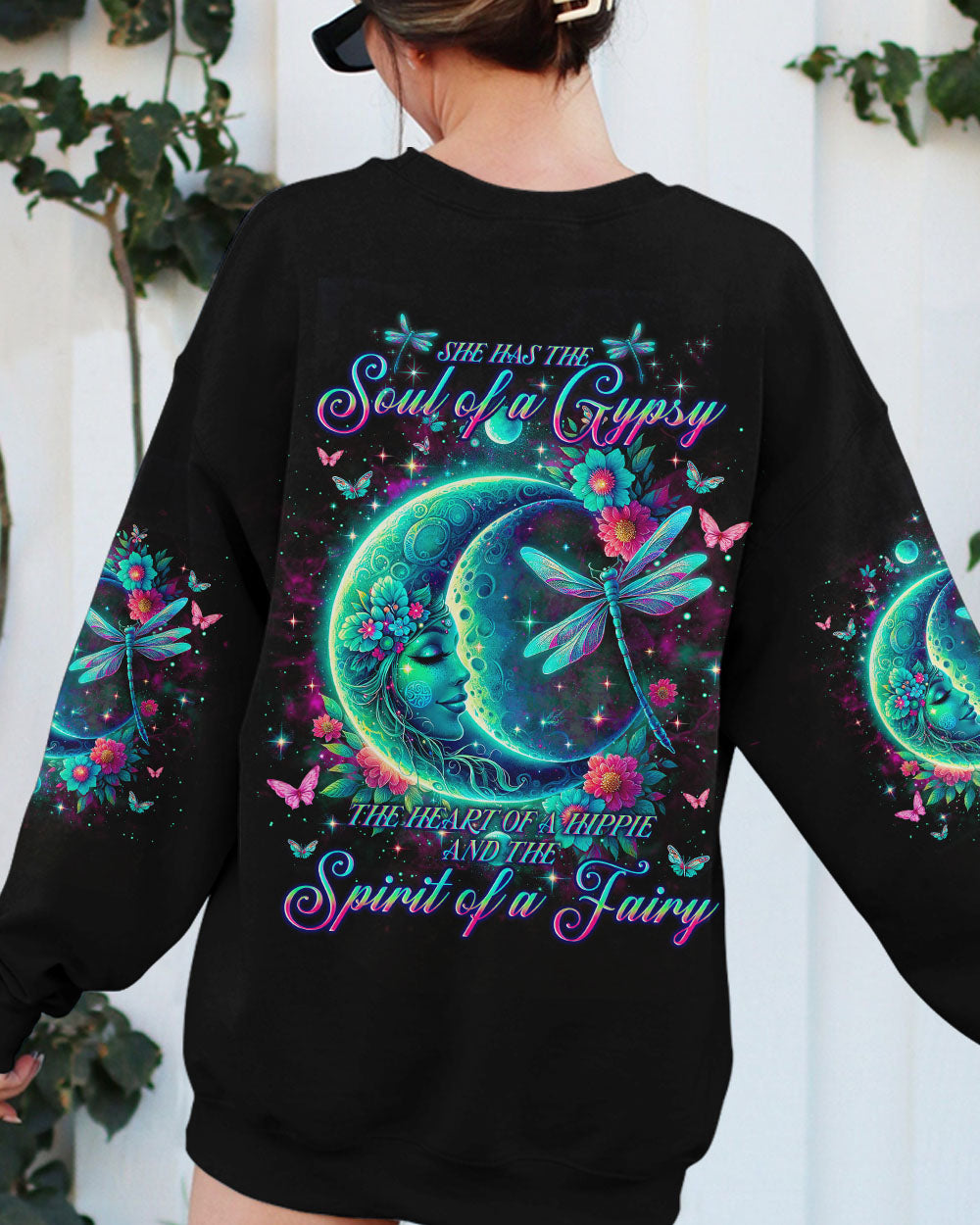SPIRIT OF A FAIRY DRAGONFLY MOON ALL OVER PRINT - TLNO2601242