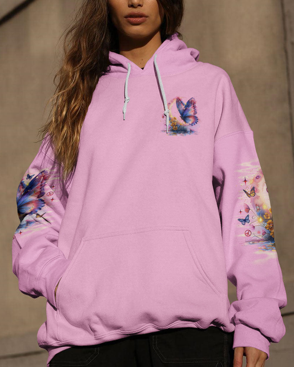 JUST BREATHE BUTTERFLY ALL OVER PRINT - TLNO2703244