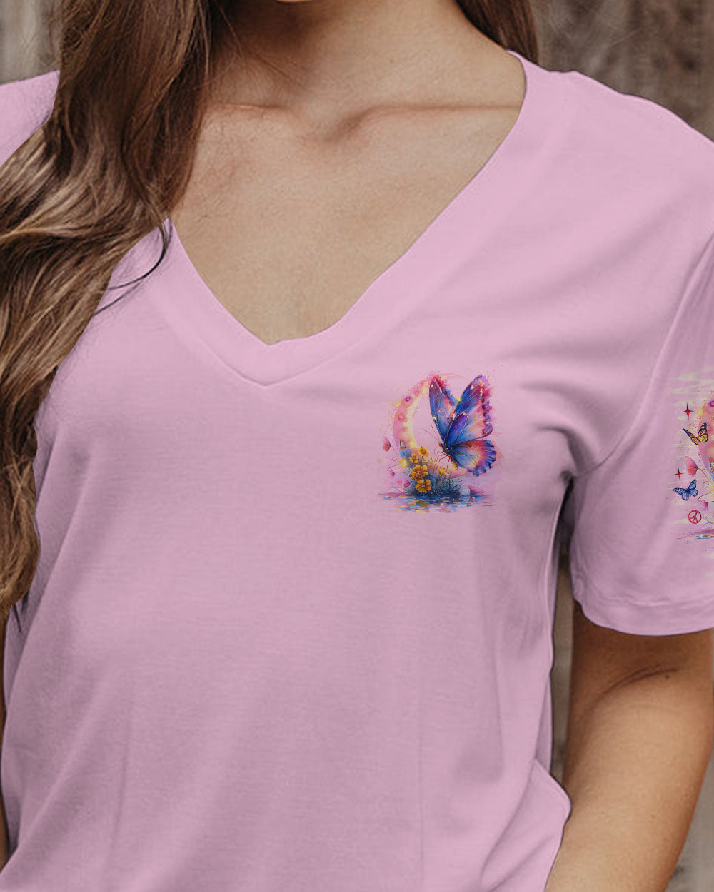 JUST BREATHE BUTTERFLY ALL OVER PRINT - TLNO2703244