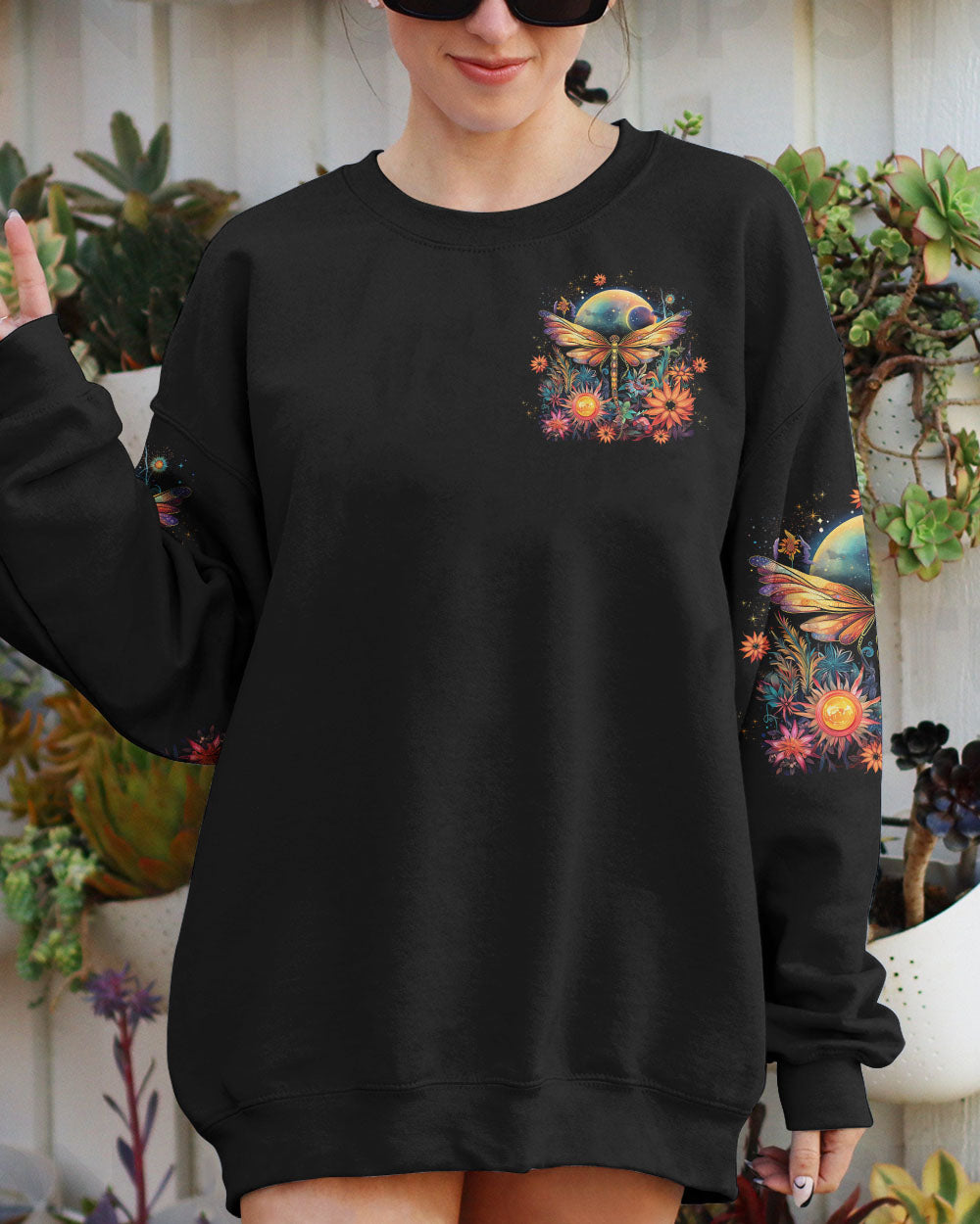 WHEN DRAGONFLIES APPEAR ALL OVER PRINT - TLNO2707232