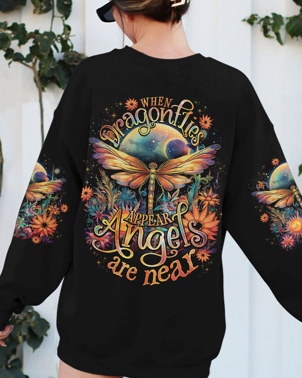 WHEN DRAGONFLIES APPEAR ALL OVER PRINT - TLNO2707232