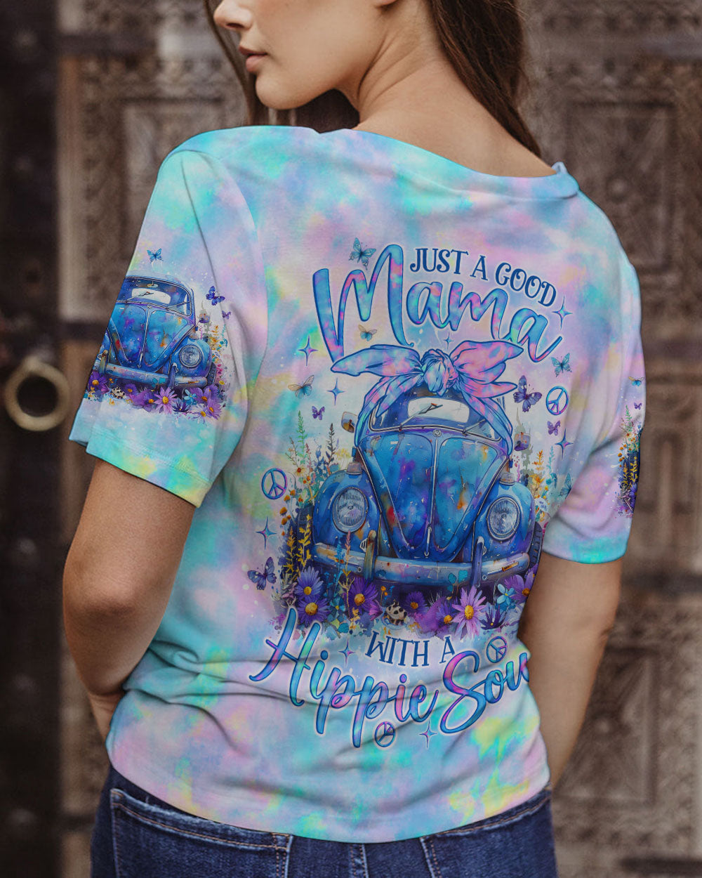 JUST A GOOD MAMA ALL OVER PRINT - TLNO2802242
