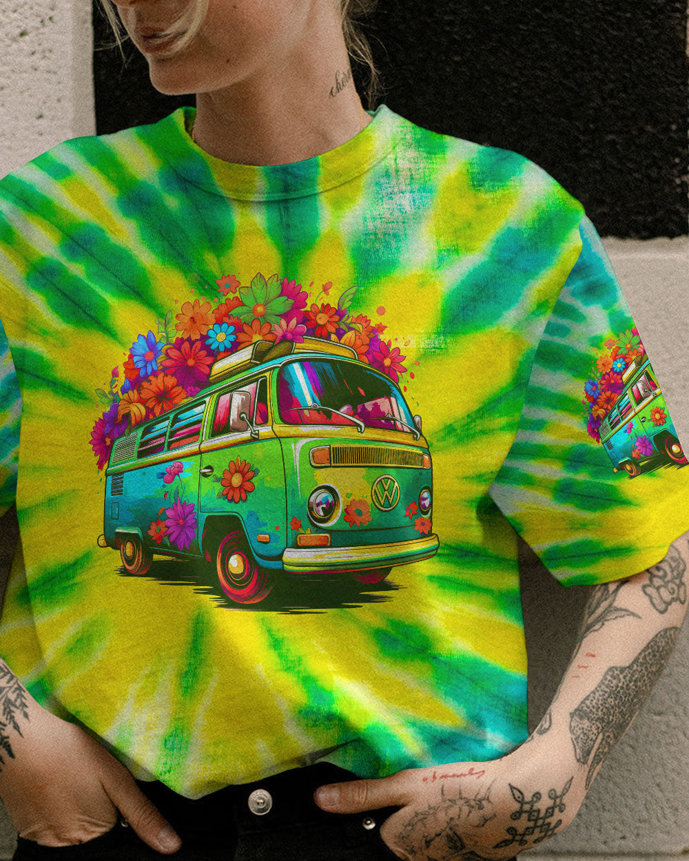 RUNNING AGAINST THE WIND TIE DYE ALL OVER PRINT - TLNO2806232